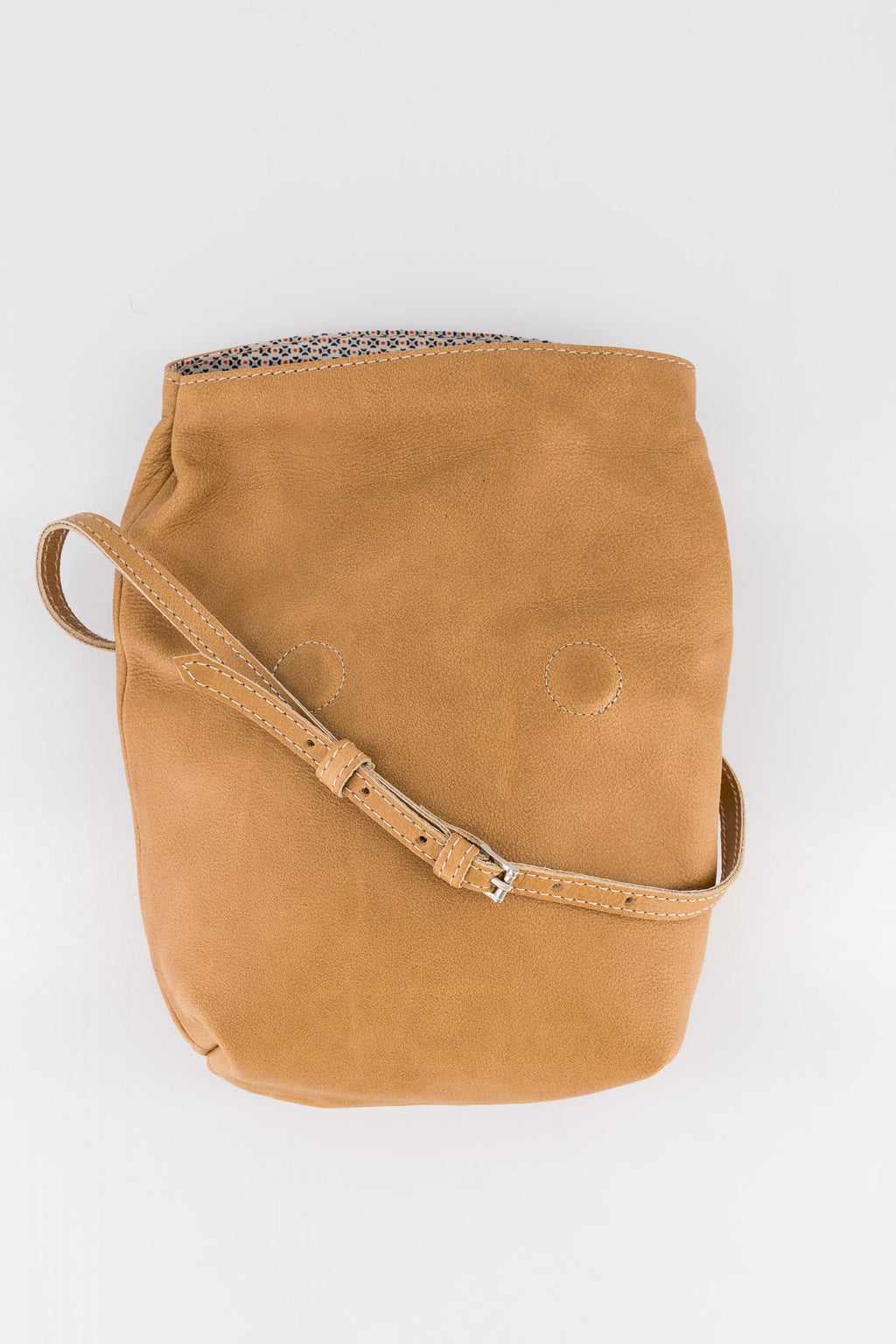 Grace Leather Rollover Bag