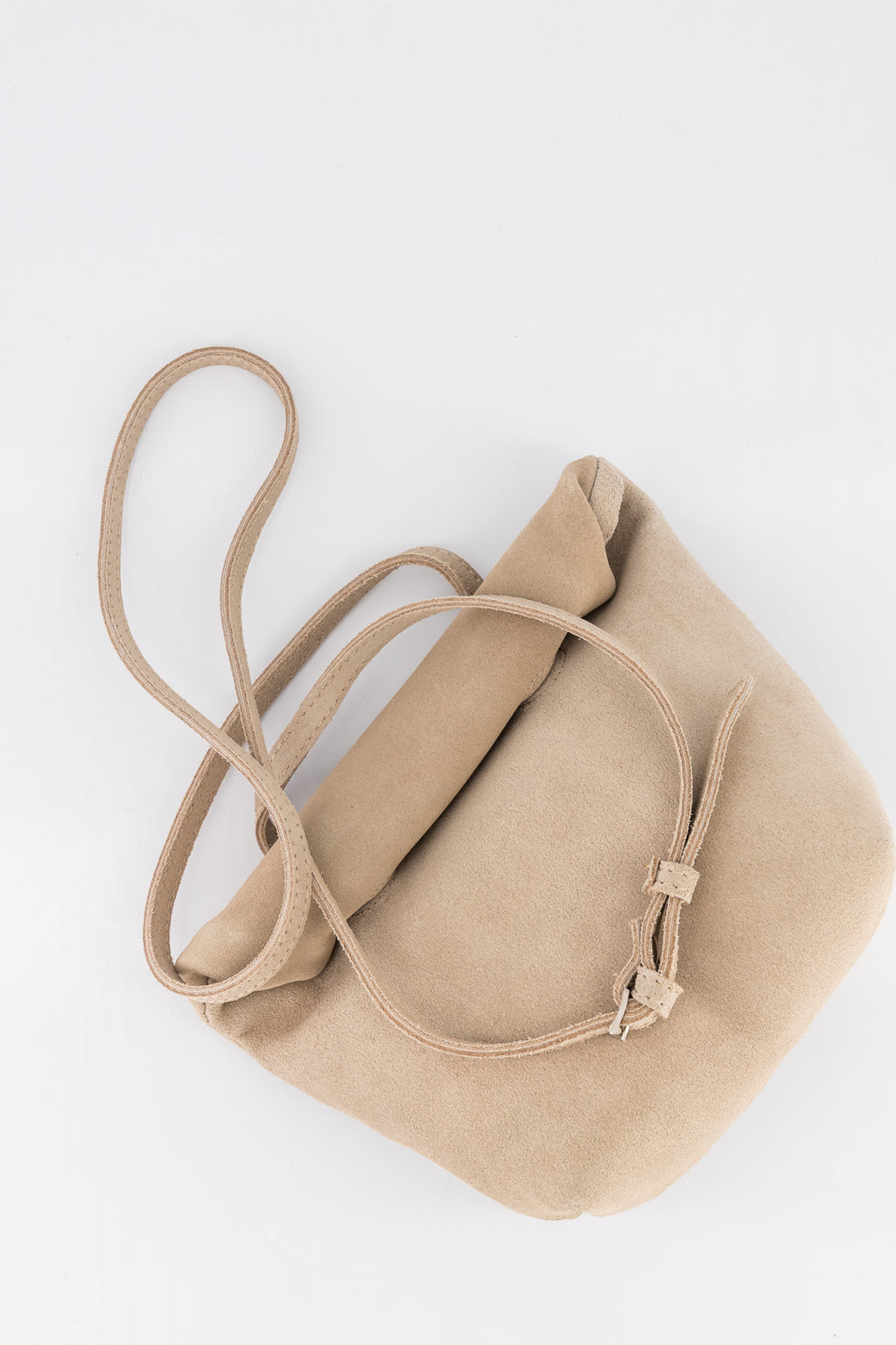 Grace Leather Rollover Bag
