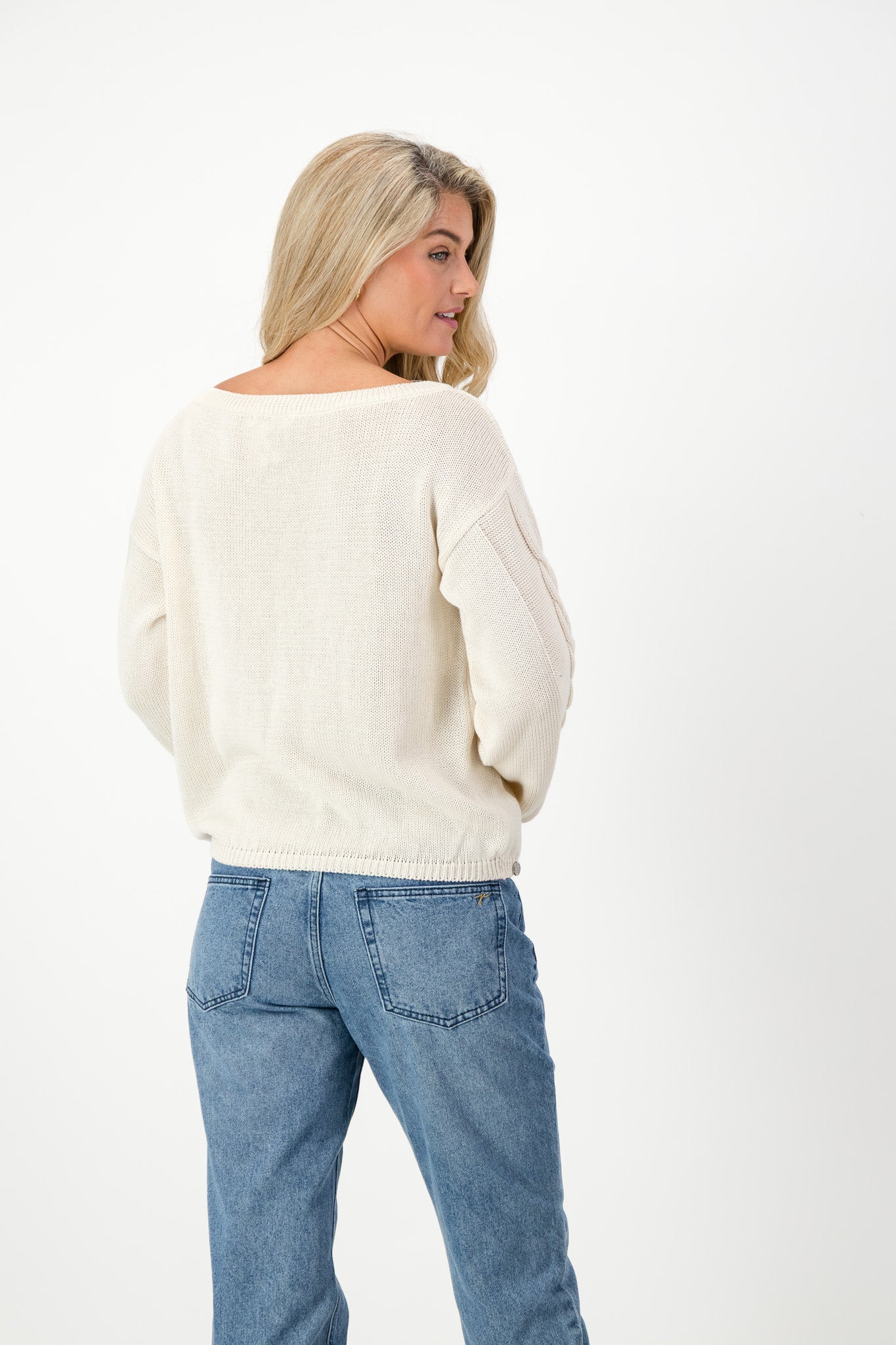 Avery Cotton Cable Knit