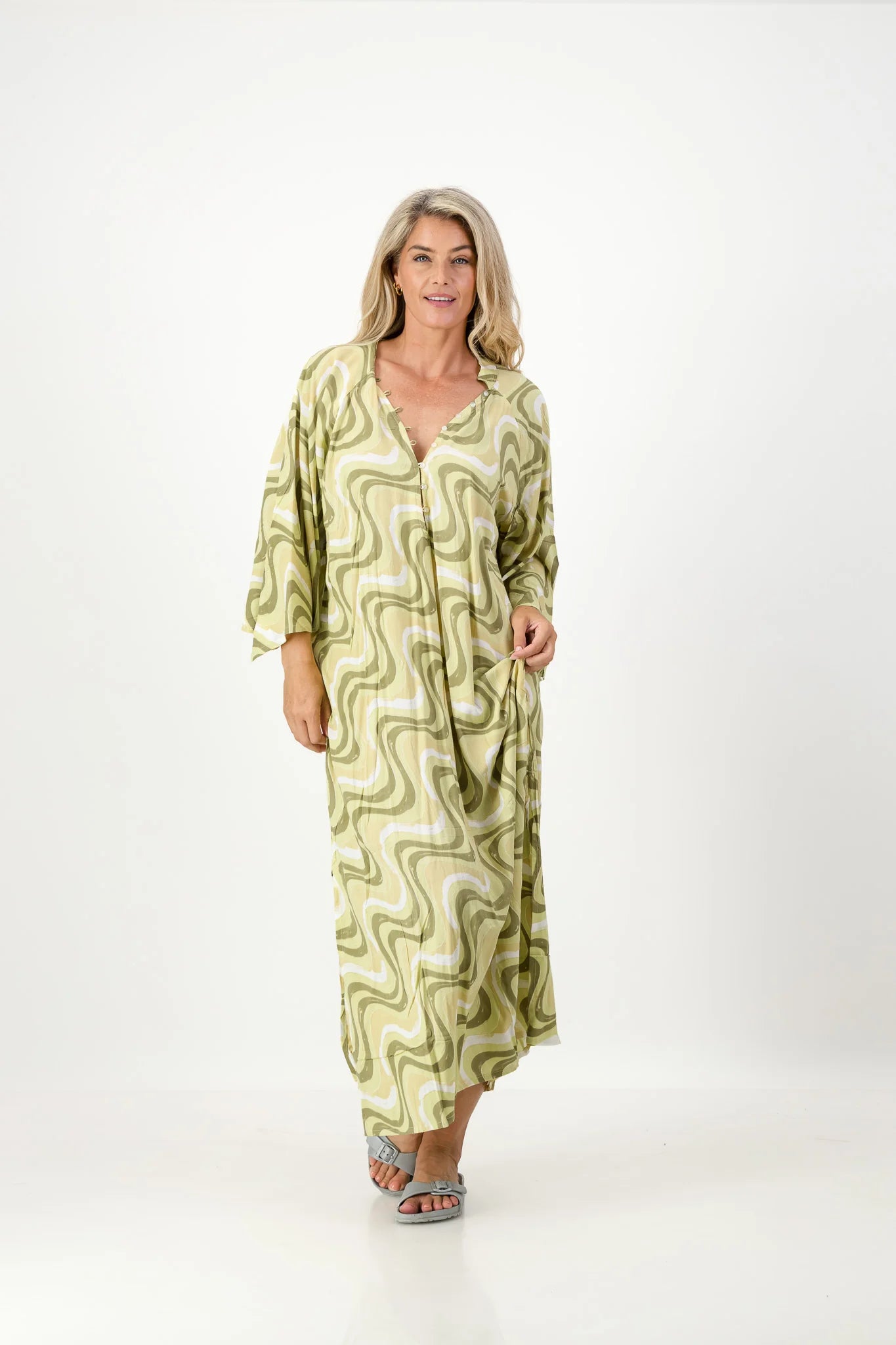 Kat Rayon Kaftan