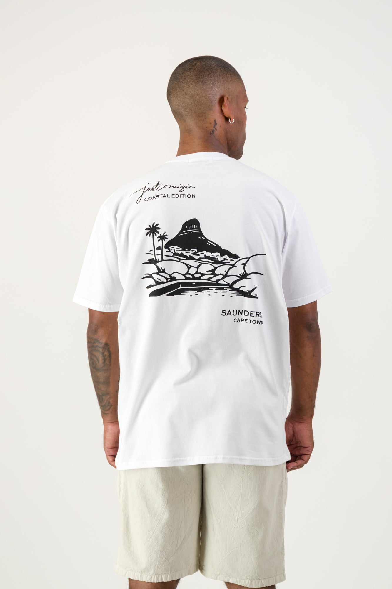 Saunders Graphic Cotton T-shirt