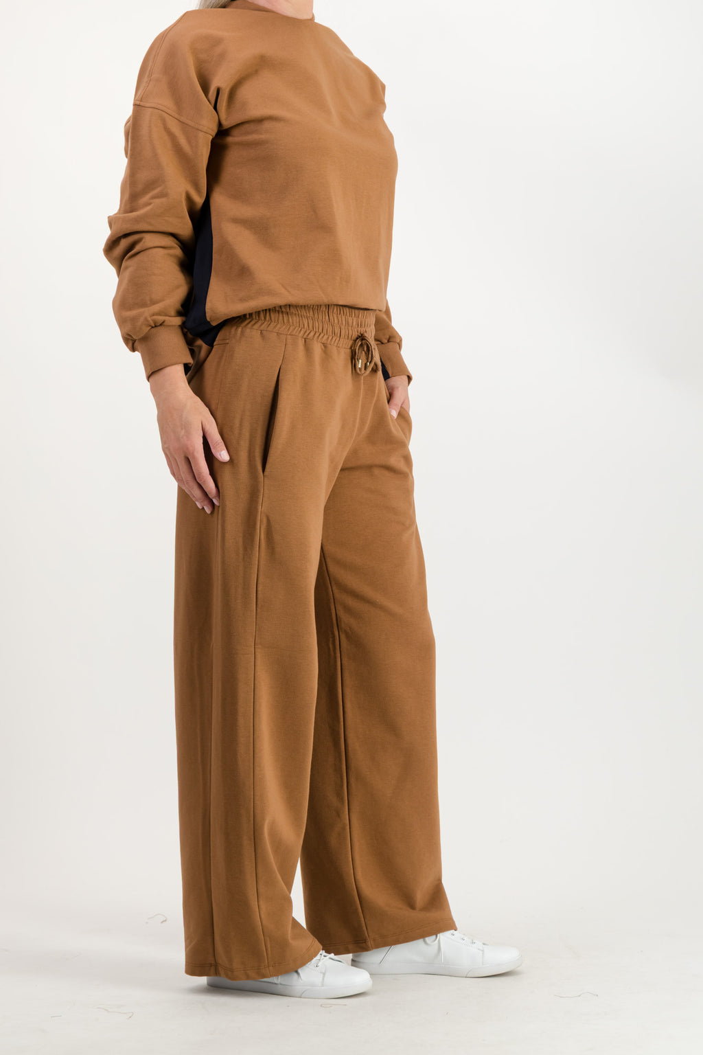 Skye Modal Fleece Wide-Leg Pant