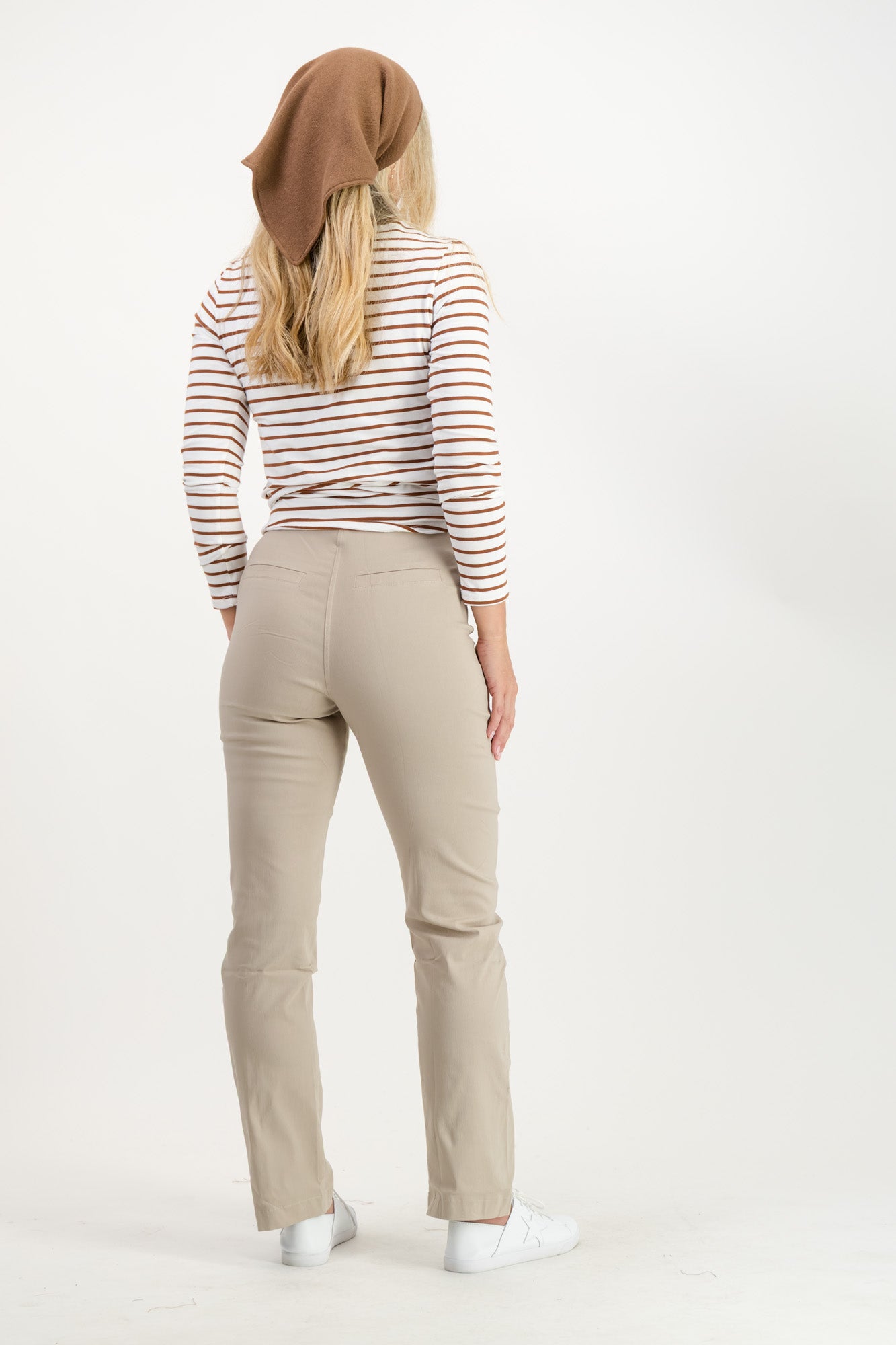 Charlotte Bengaline Kick-Flare Pants
