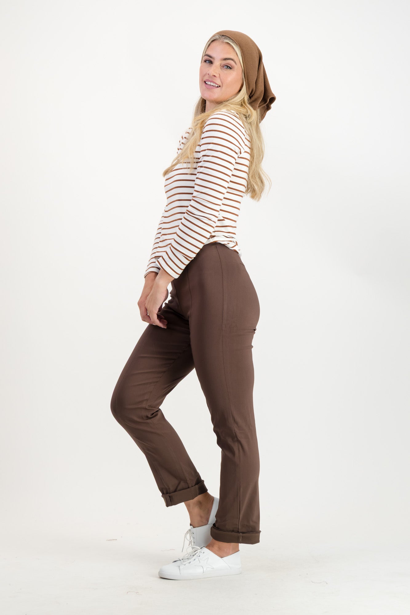 Charlotte Bengaline Kick-Flare Pants