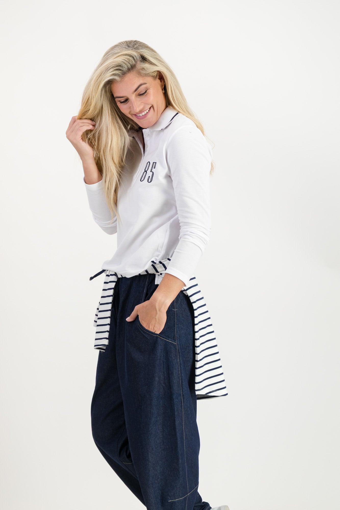 Heritage Cotton Longsleeve Golfer