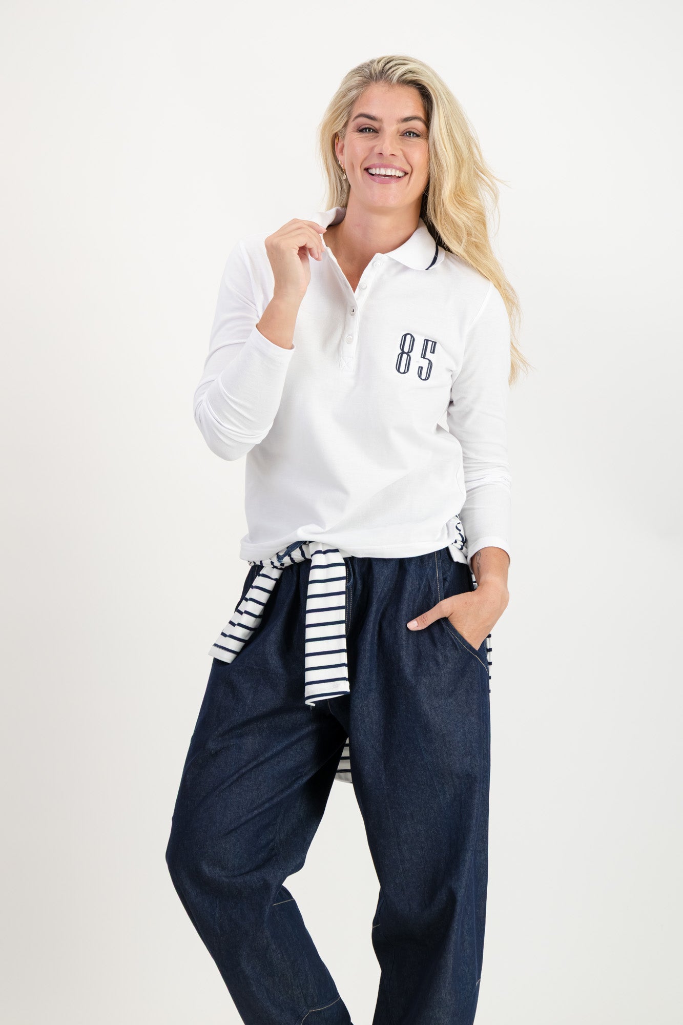 Heritage Cotton Longsleeve Golfer