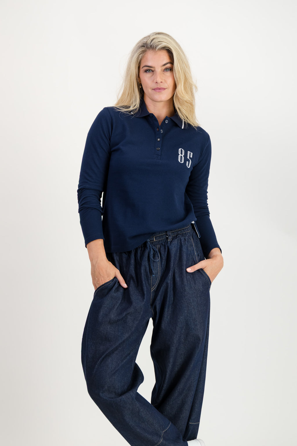 Heritage Cotton Longsleeve Golfer