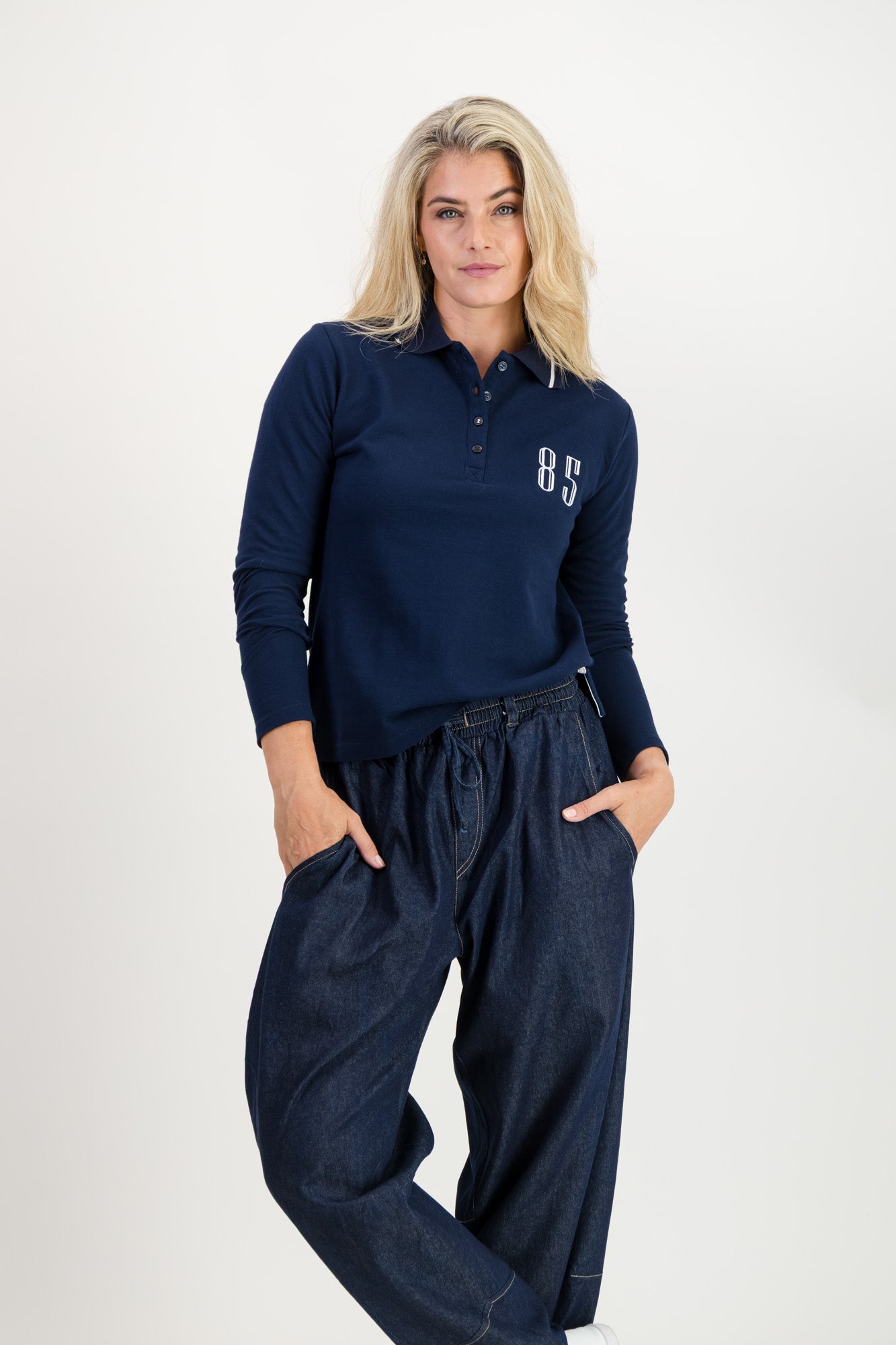 Heritage Cotton Longsleeve Golfer