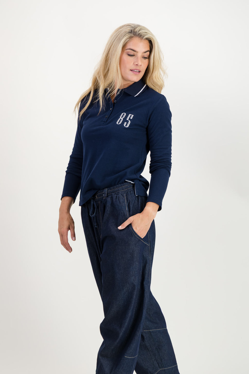 Heritage Cotton Longsleeve Golfer