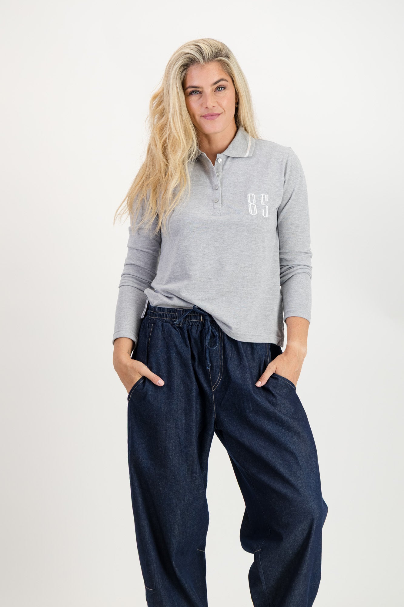 Heritage Cotton Longsleeve Golfer