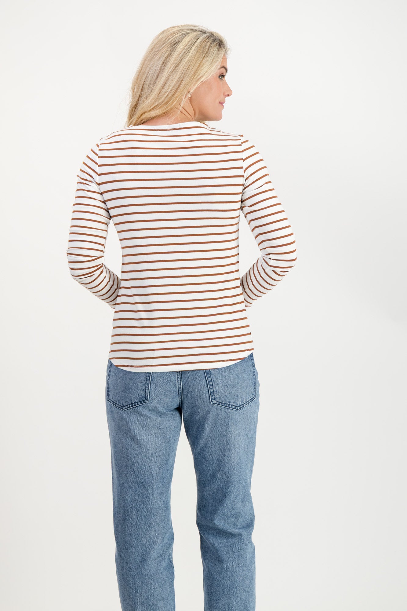 Elana Cotton Boatneck T-Shirt
