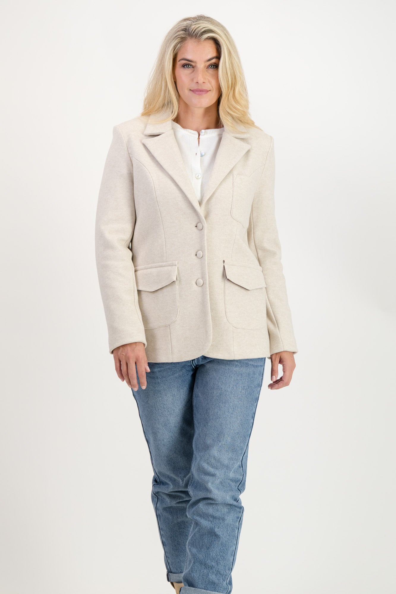 Mathilda Posh-Ponte Riding Jacket