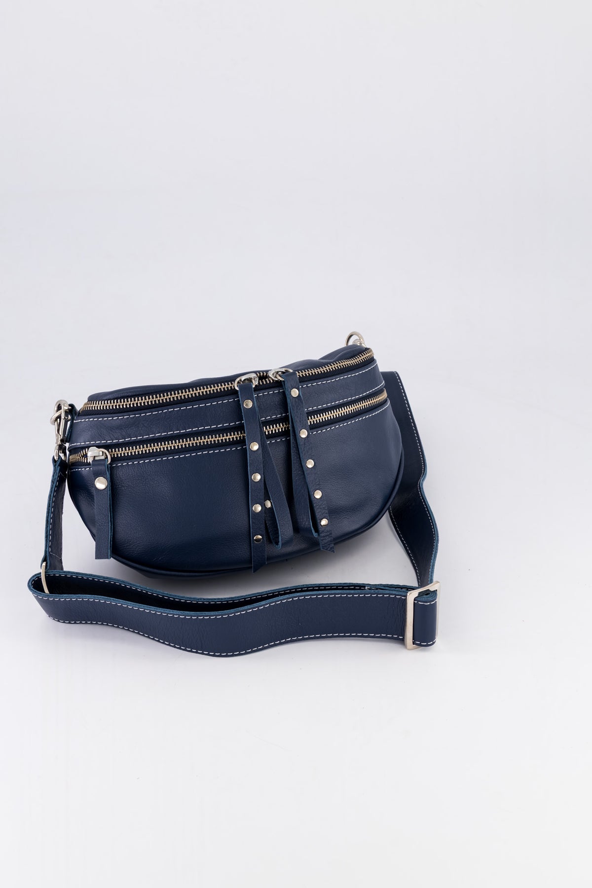 Kelly Leather Crossbody Bag