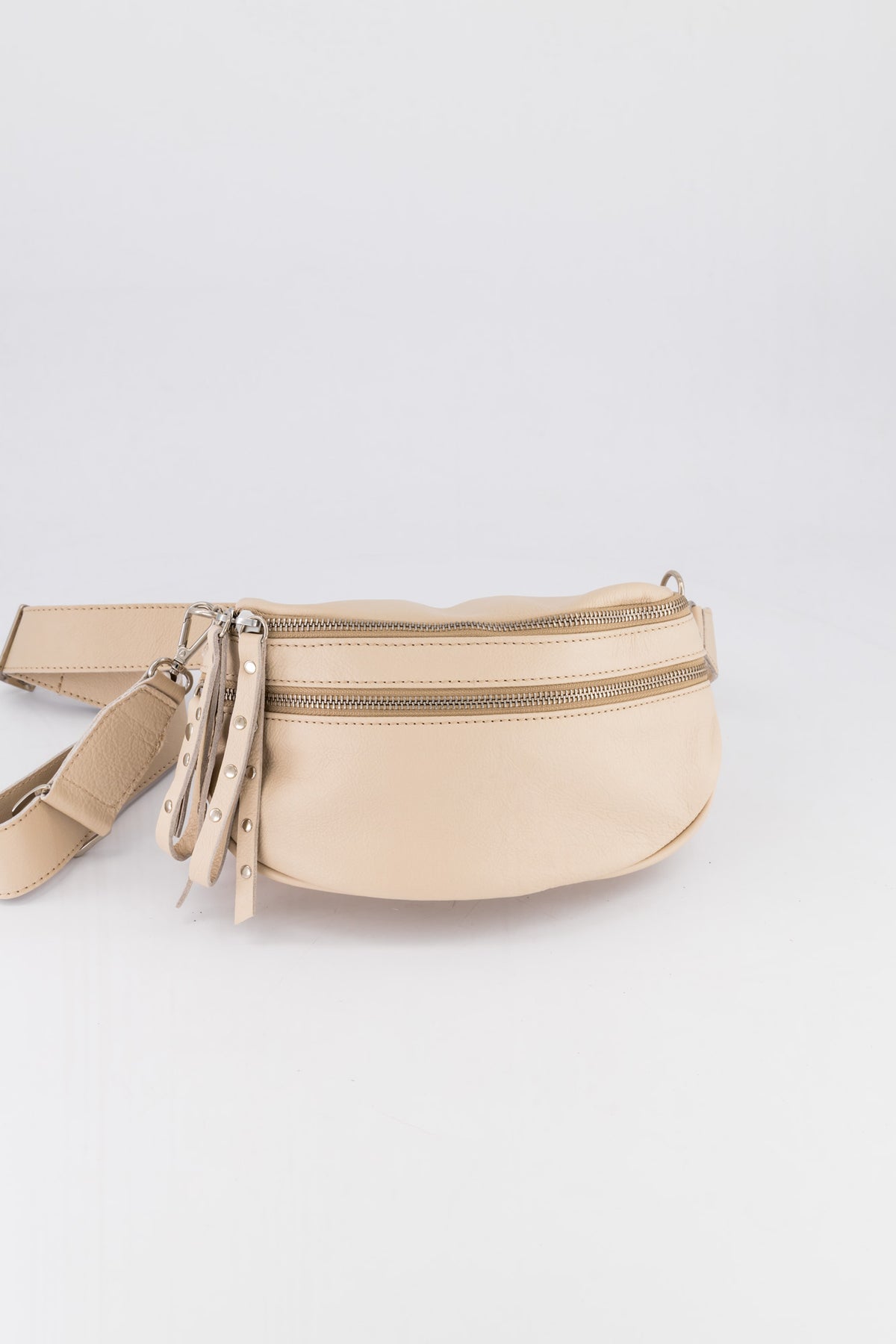 Kelly Leather Crossbody Bag