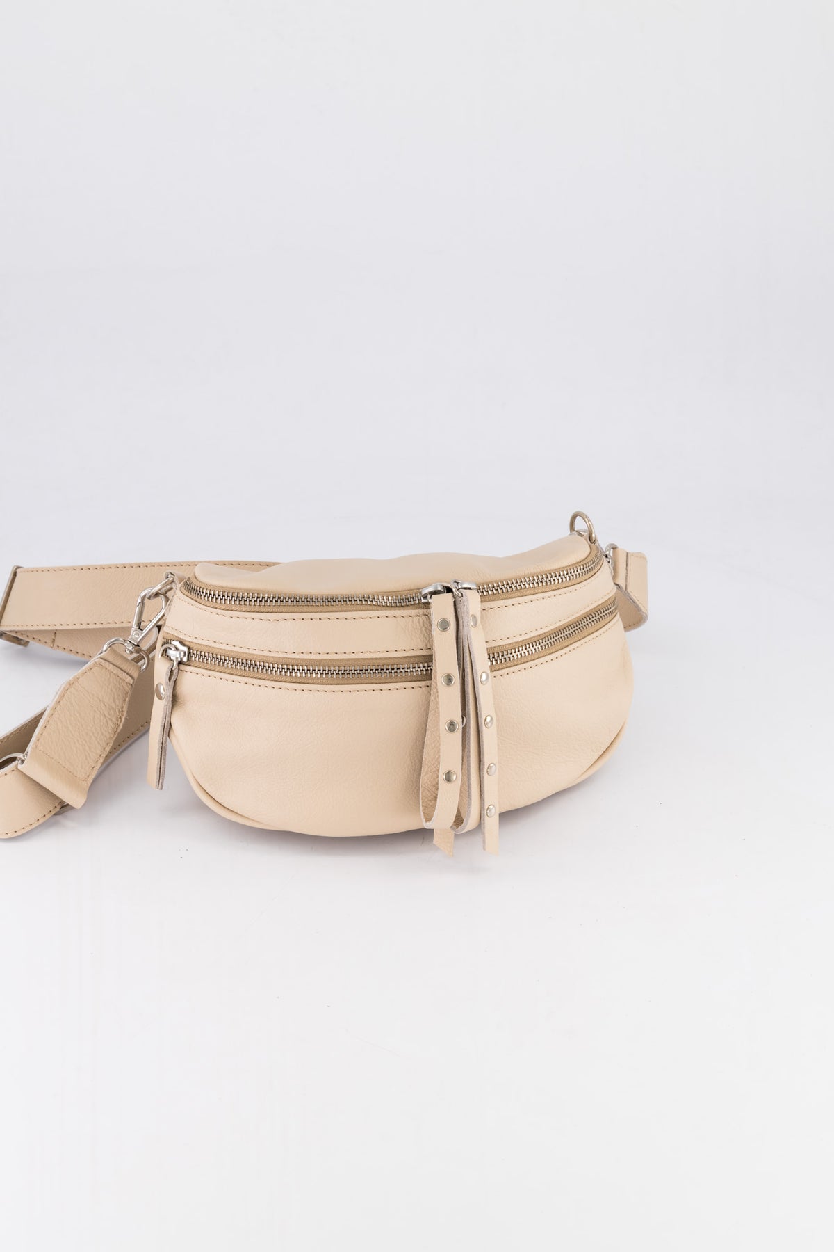 Kelly Leather Crossbody Bag
