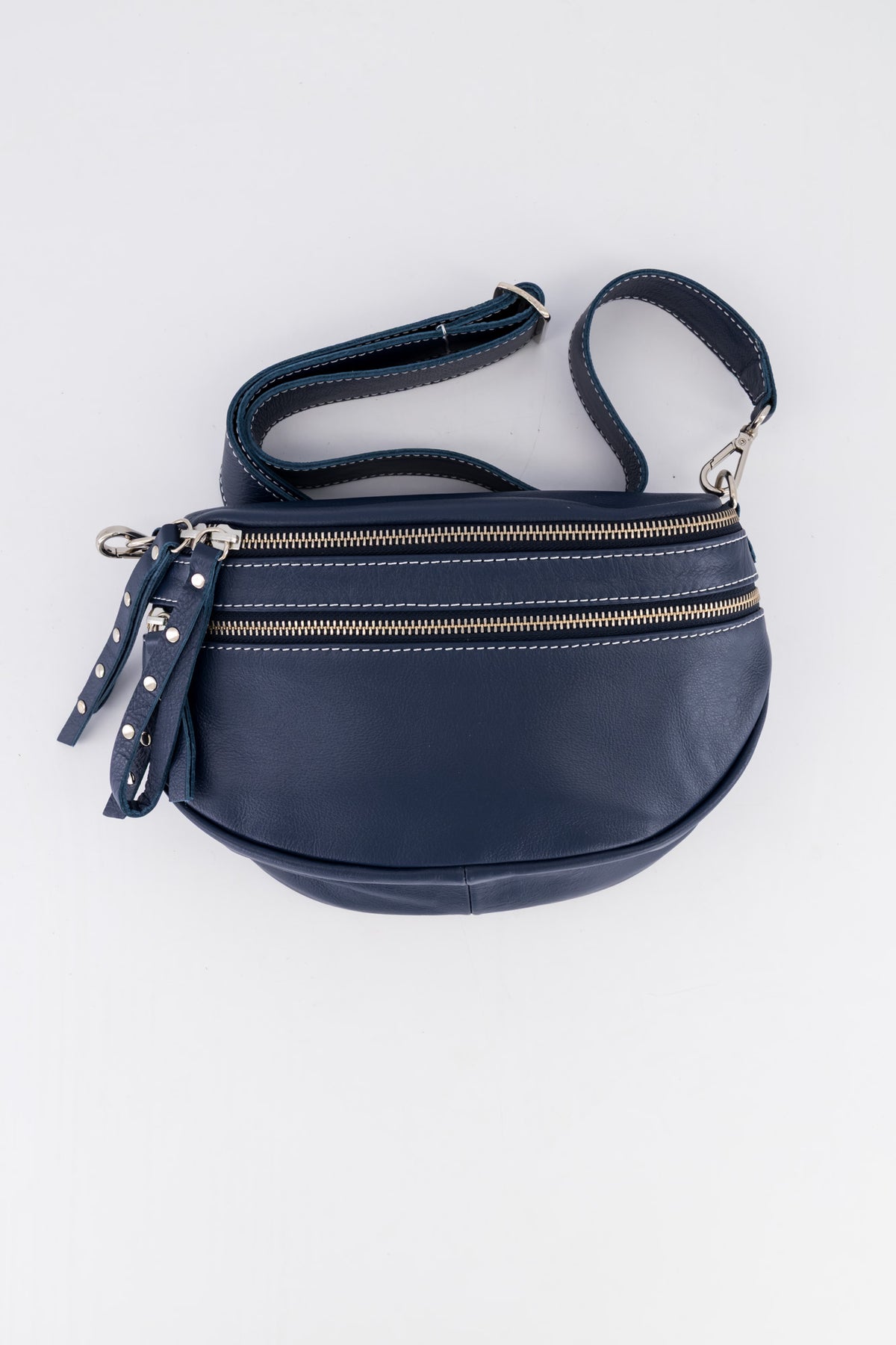 Kelly Leather Crossbody Bag