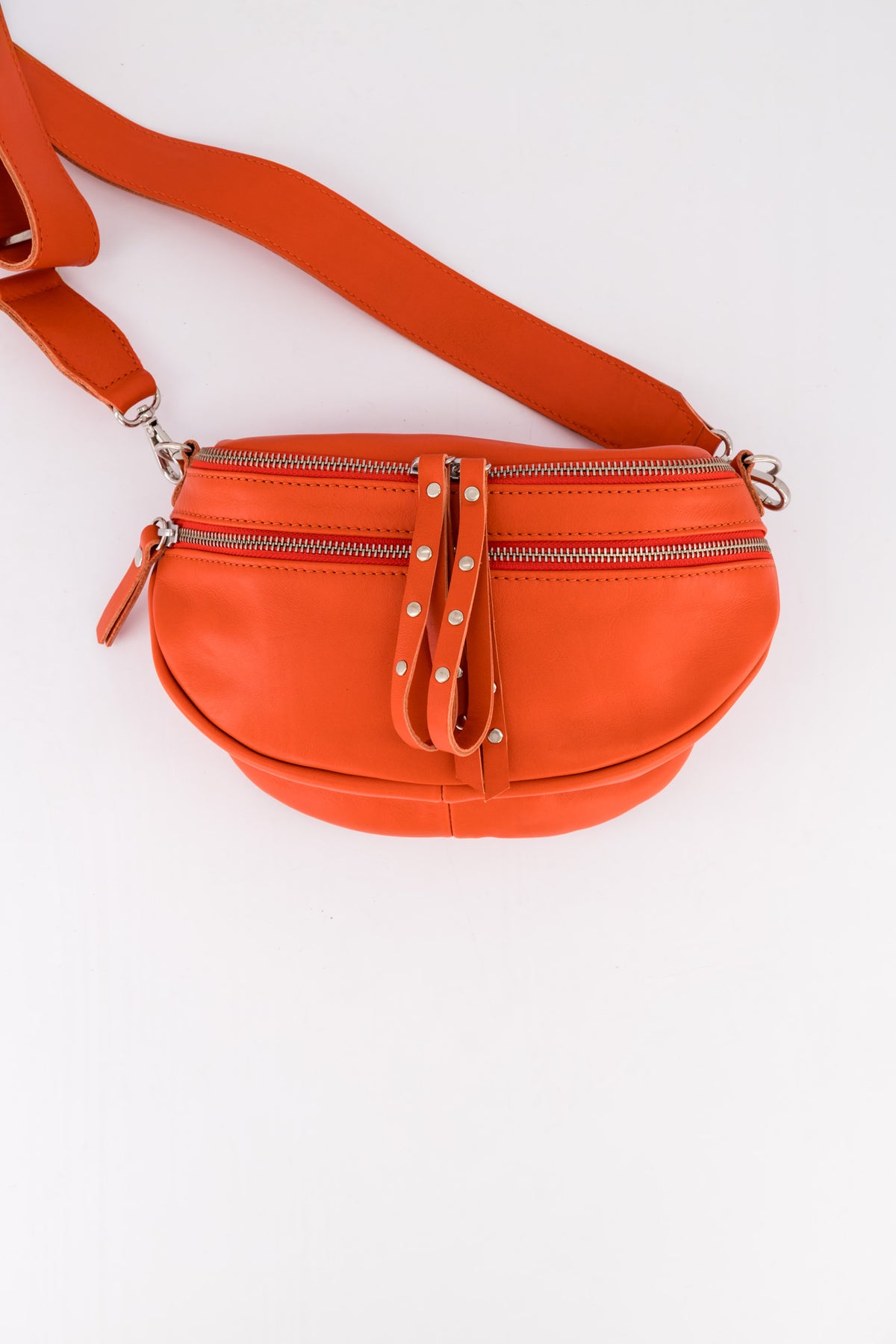 Kelly Leather Crossbody Bag