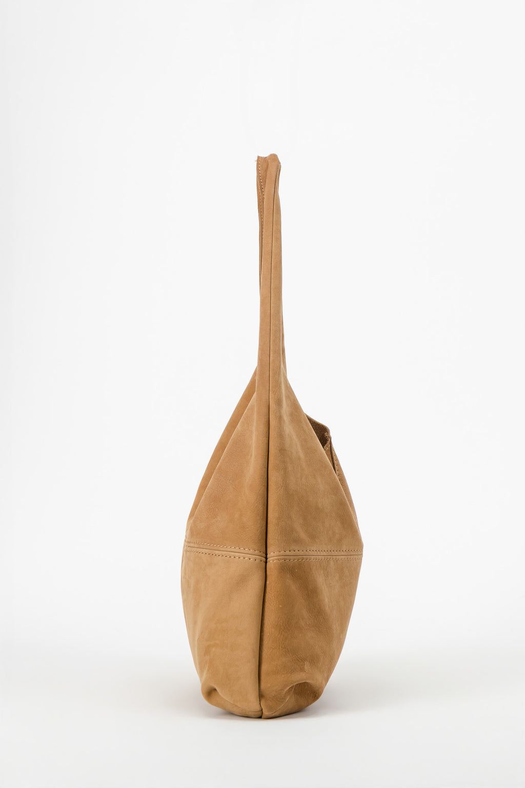 Simple Leather Slouchy Bag
