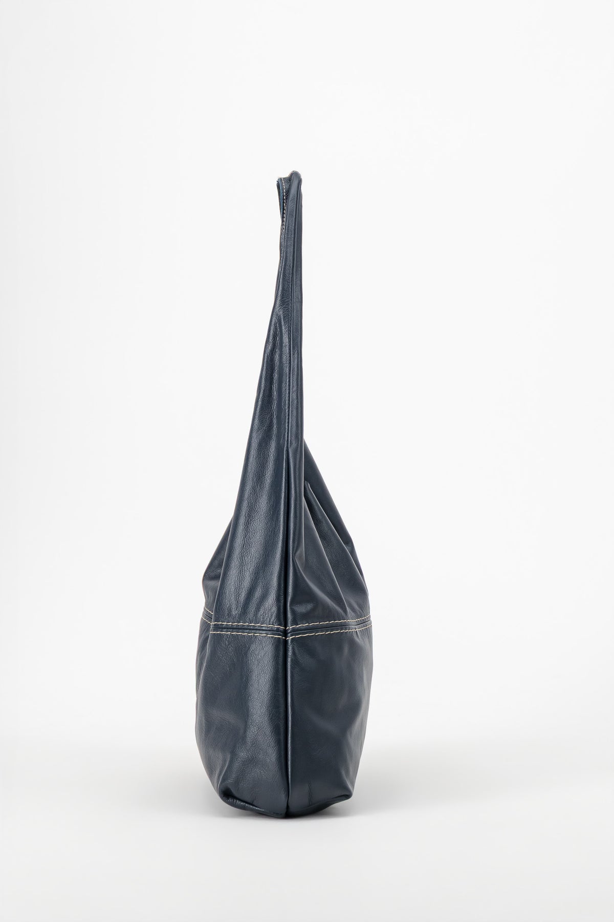 Simple Leather Slouchy Bag
