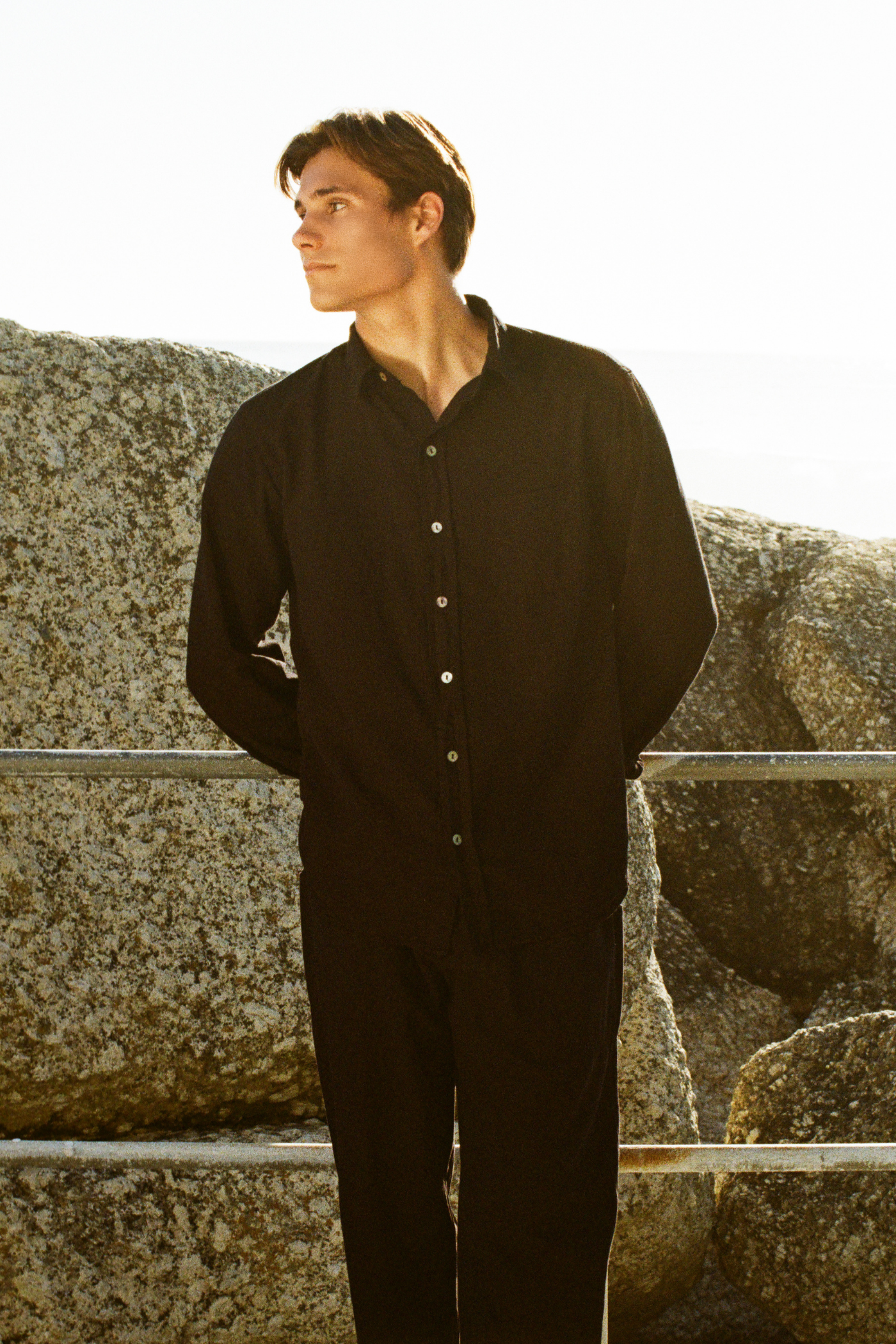 Karl Cotton Collared Shirt