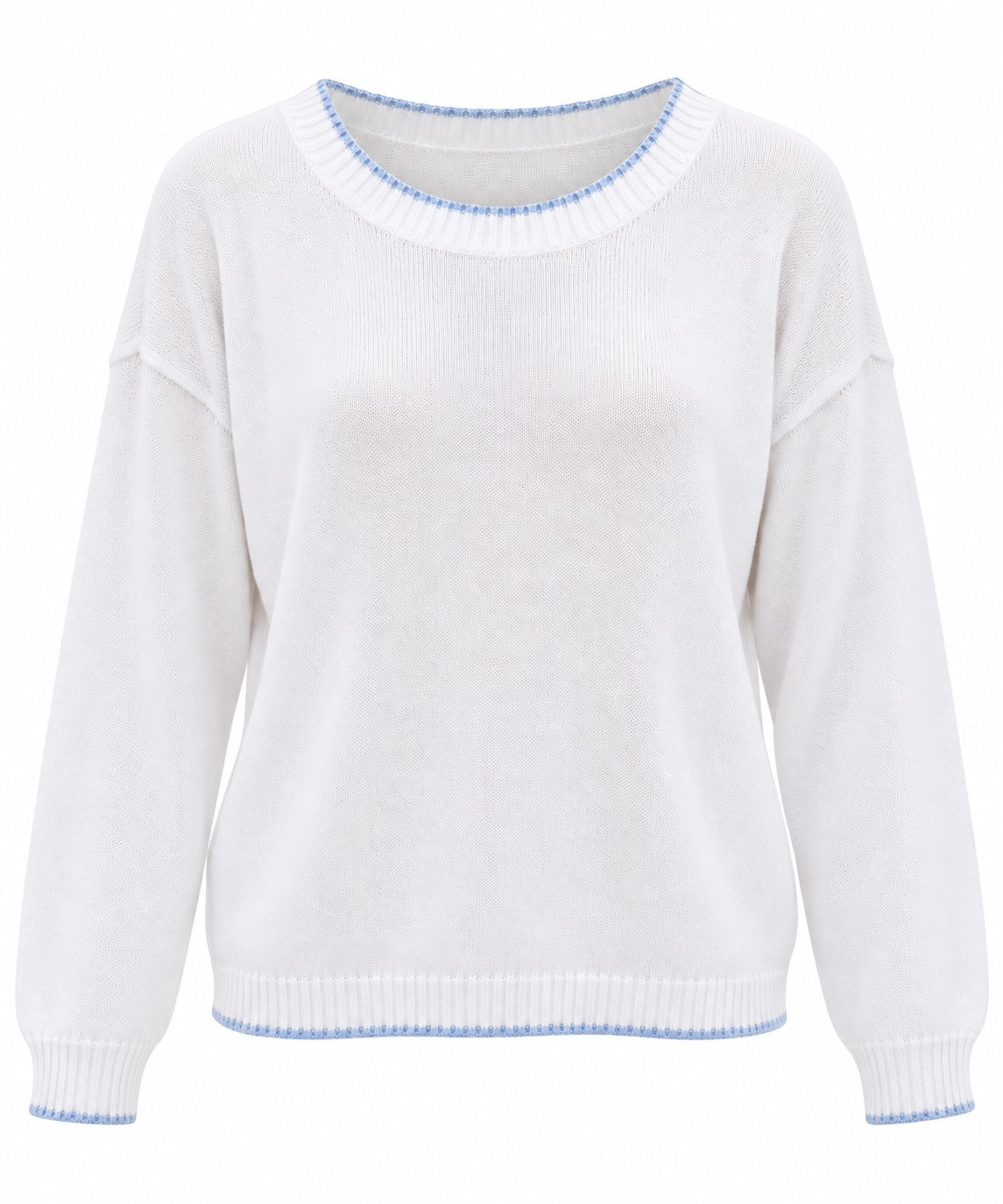 Tessa Cotton Round-Neck Knit