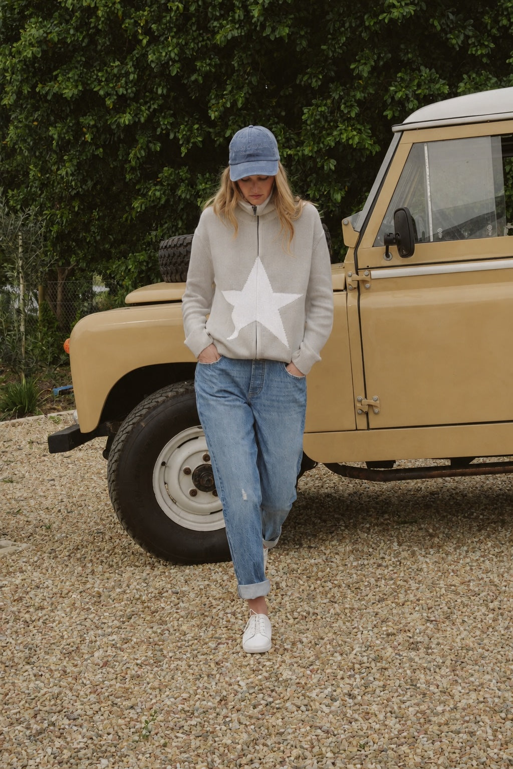 Chiara Cotton Zip-Through Knit
