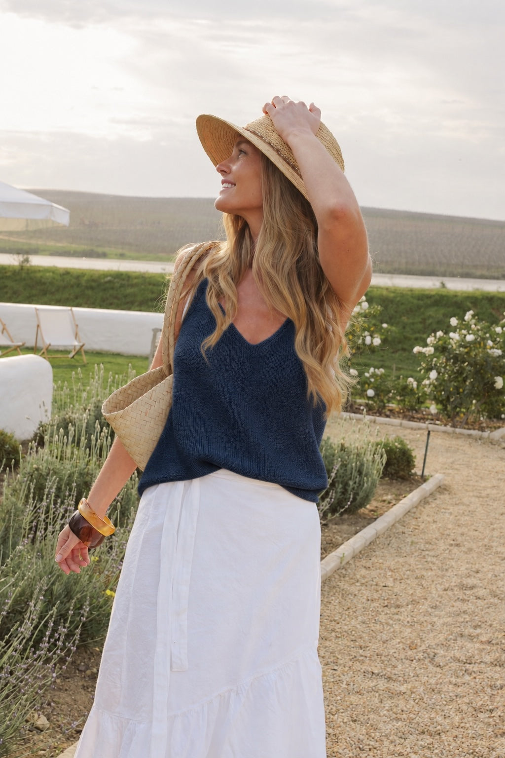 Gia Cotton Fishermans Vest