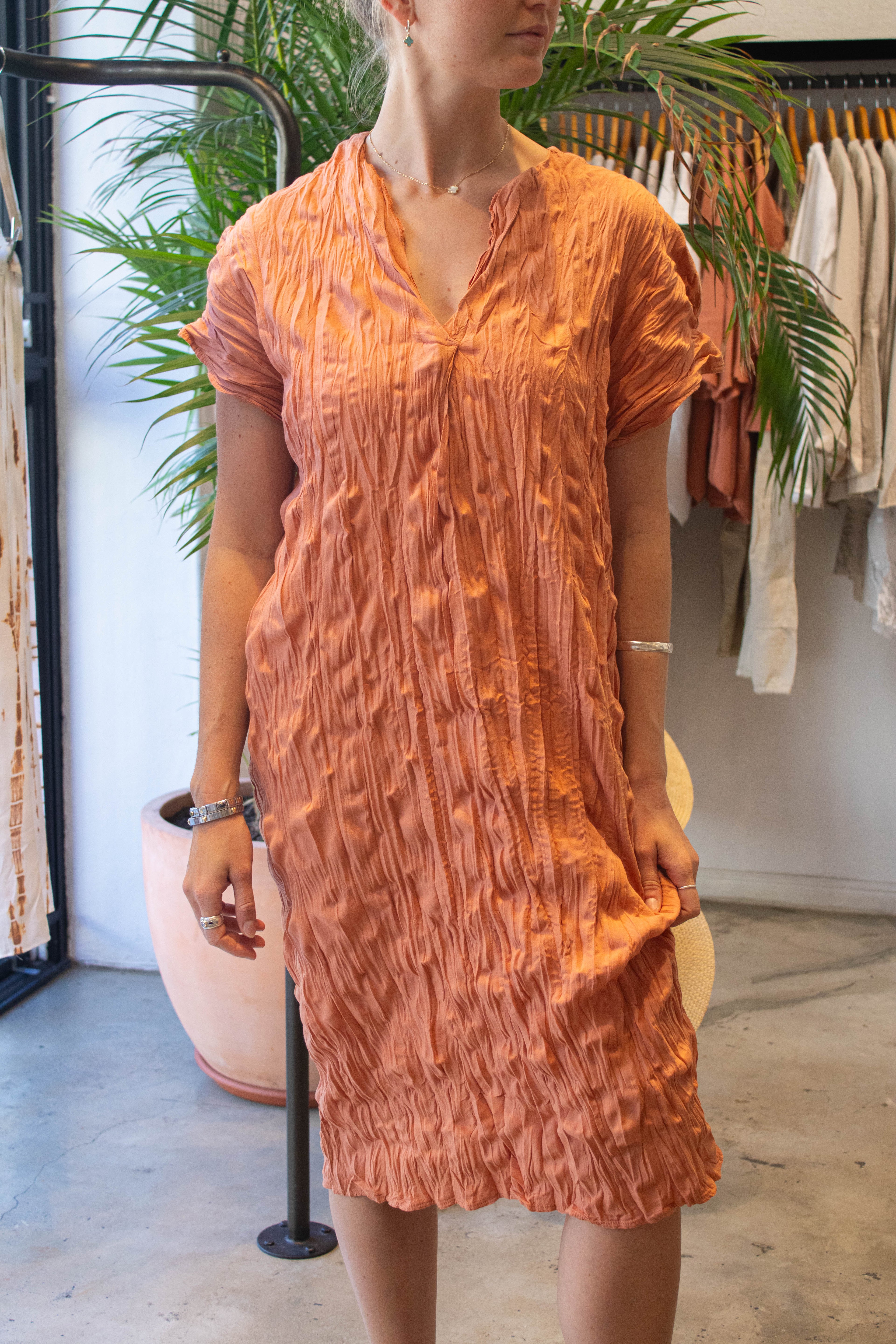 Sage Cotton Flowy Kaftan