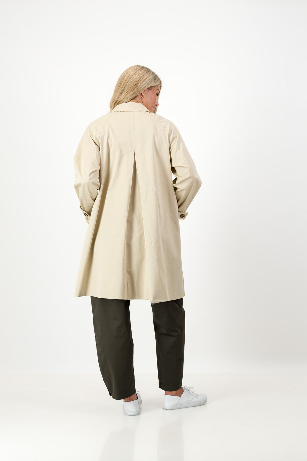 Carla Cotton Twill Coat