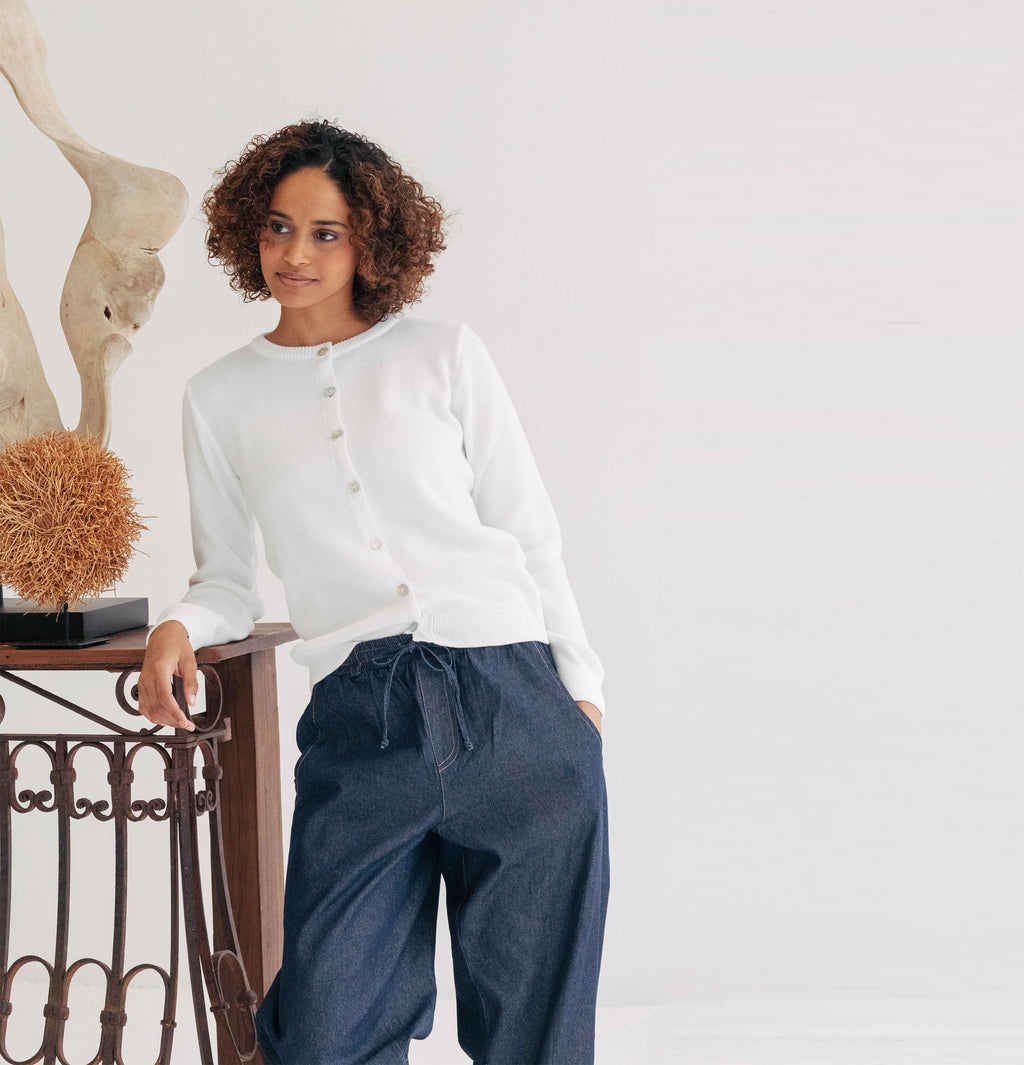 Jo Denim Barrel Pants