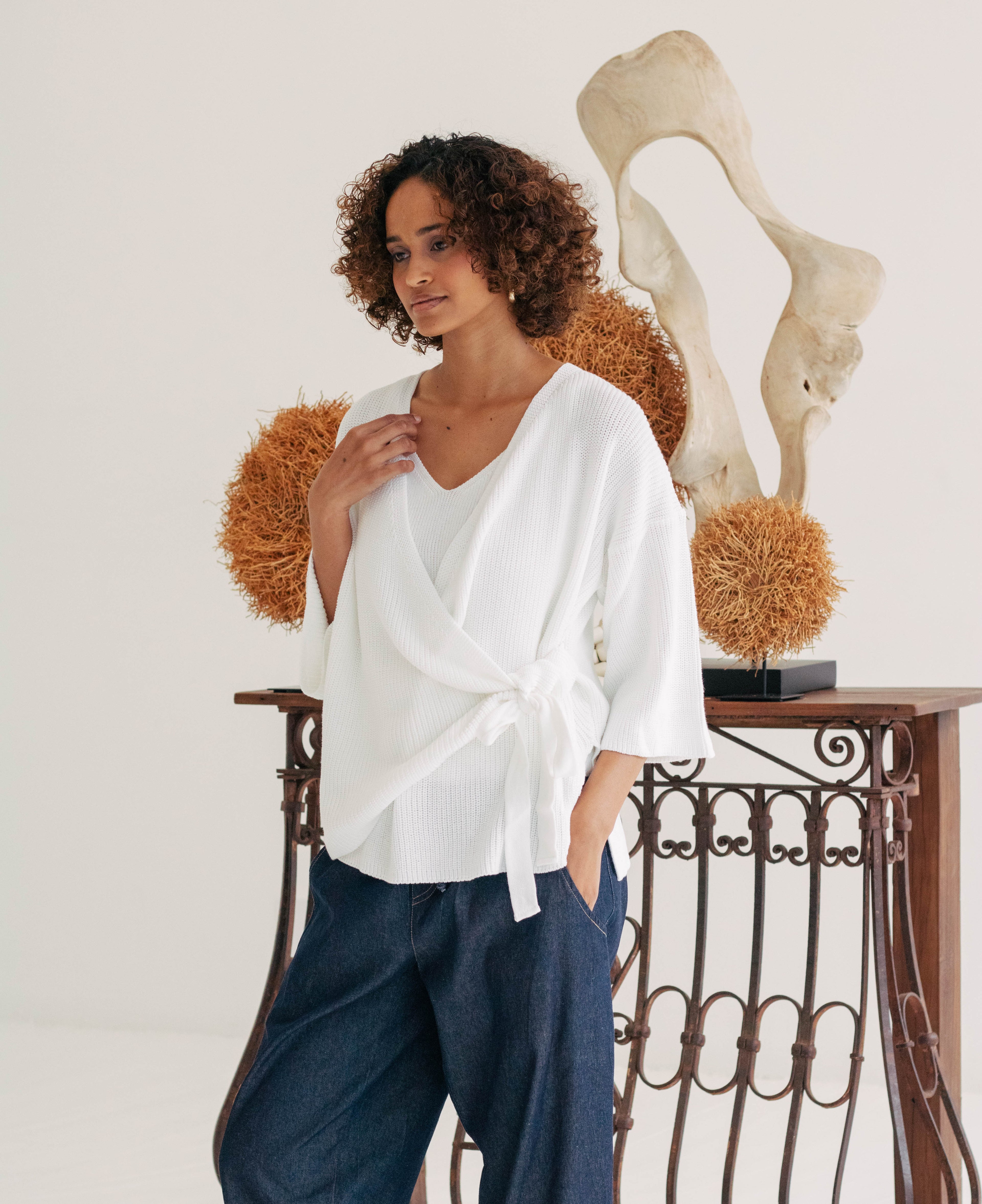 Nova Cotton Wrap Knit