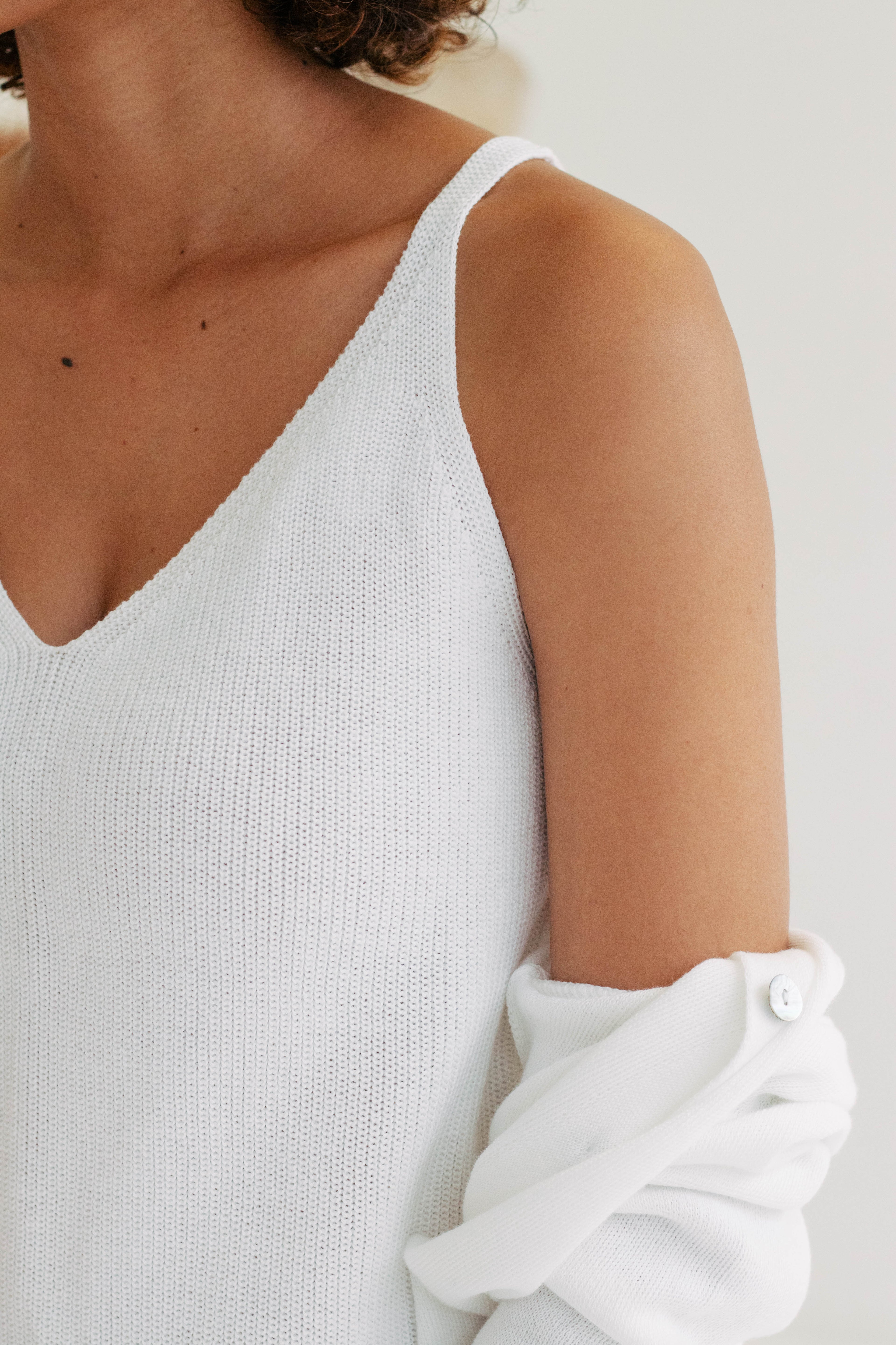 Gia Cotton Fishermans Vest