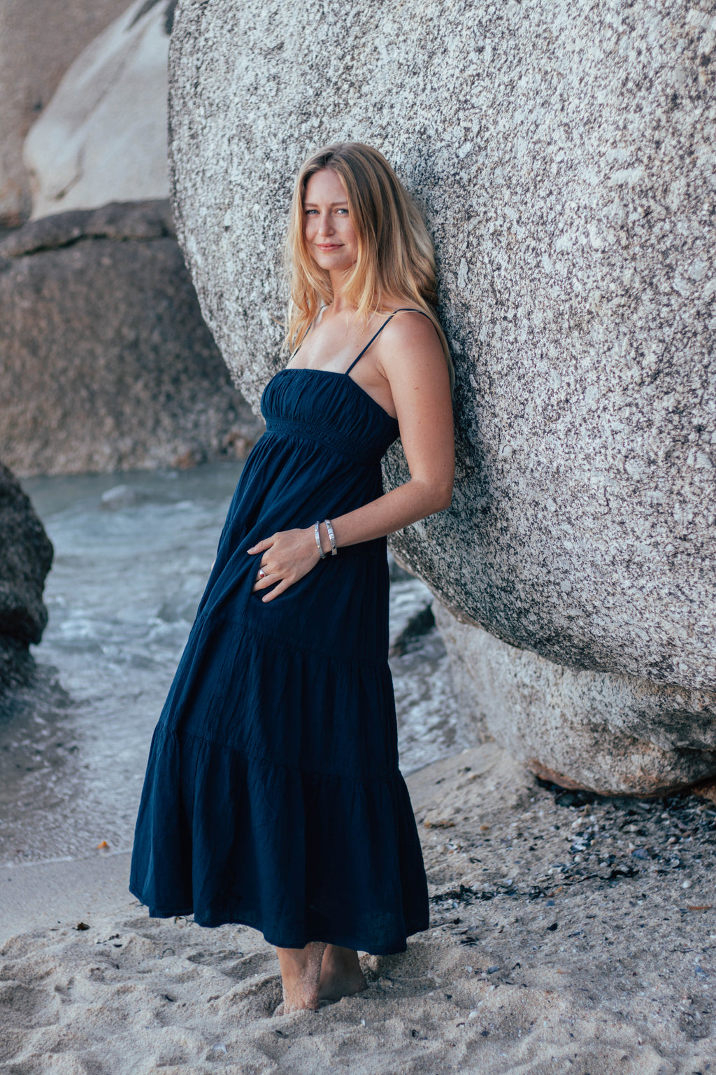 Ruby Cotton Tiered Dress