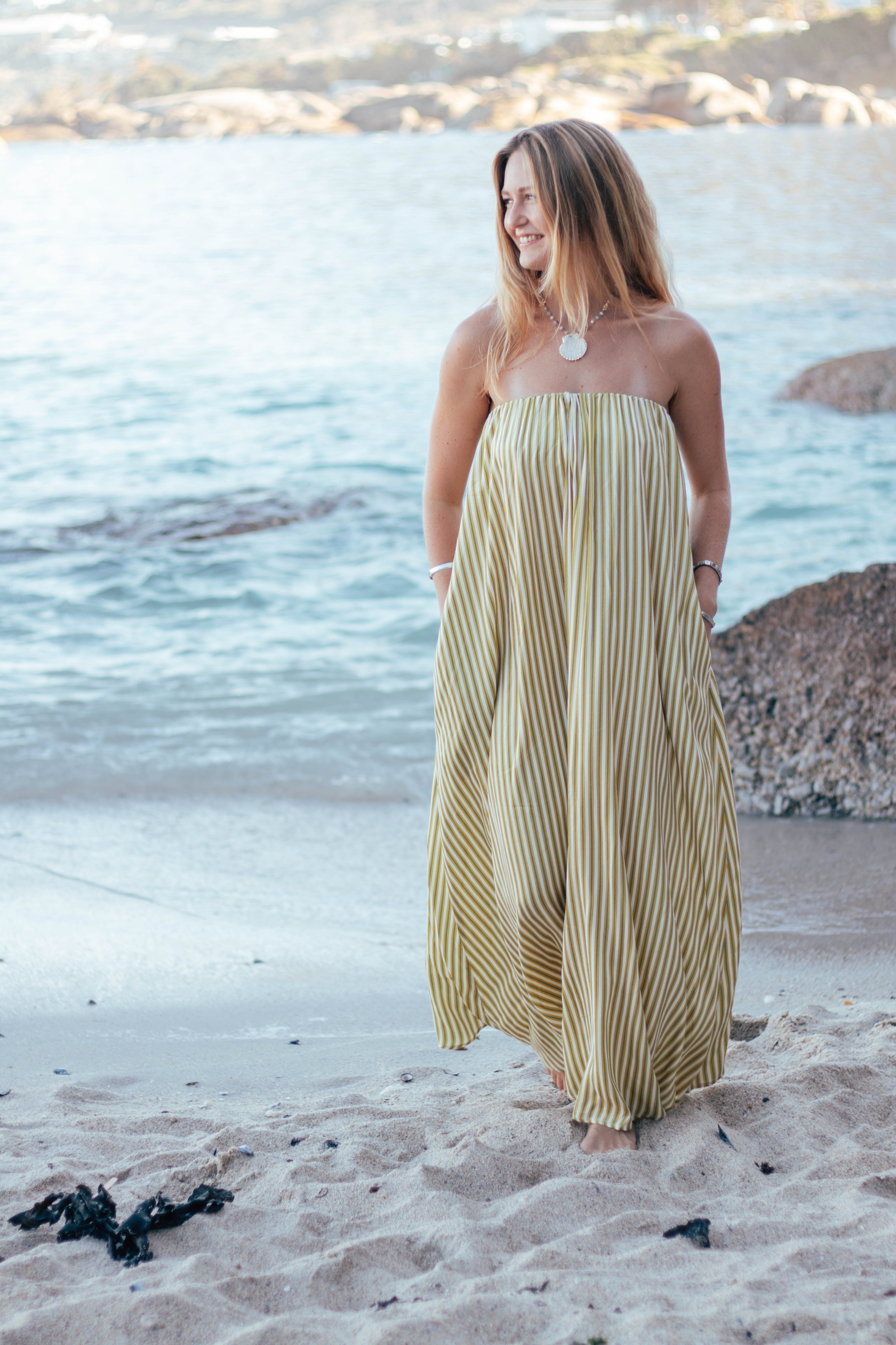 Gabi Spanish Viscose Maxi Dress