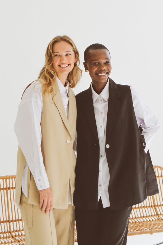 Jasmin Side Tie Gilet